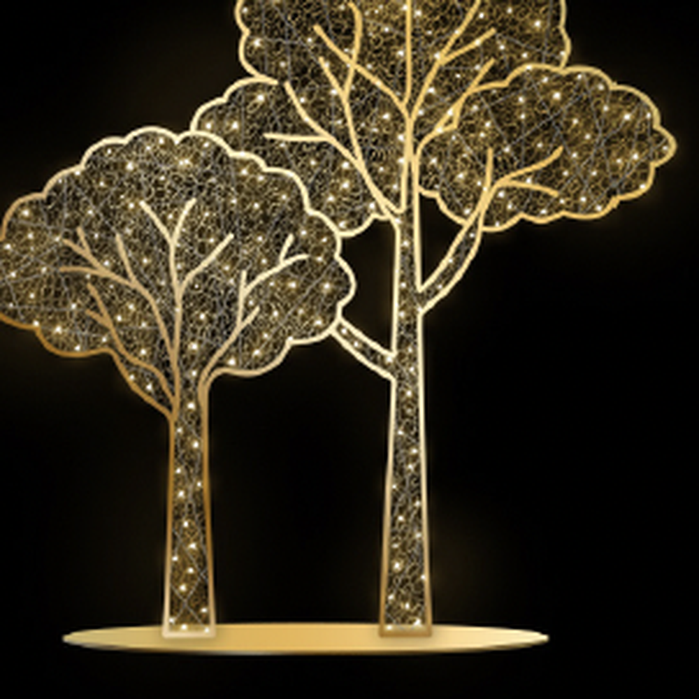 Construcții 2D — figuri luminoase