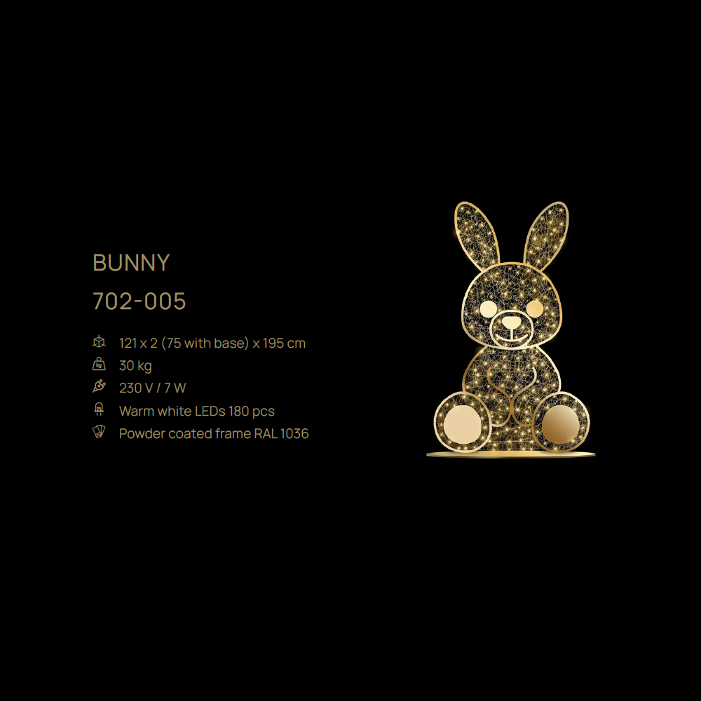 Bunny — figură LED