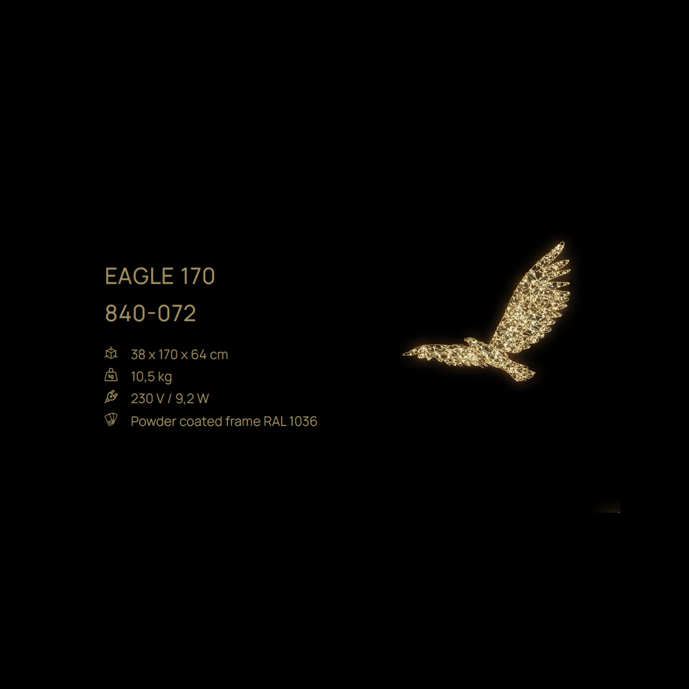 Eagle 170 — figură LED