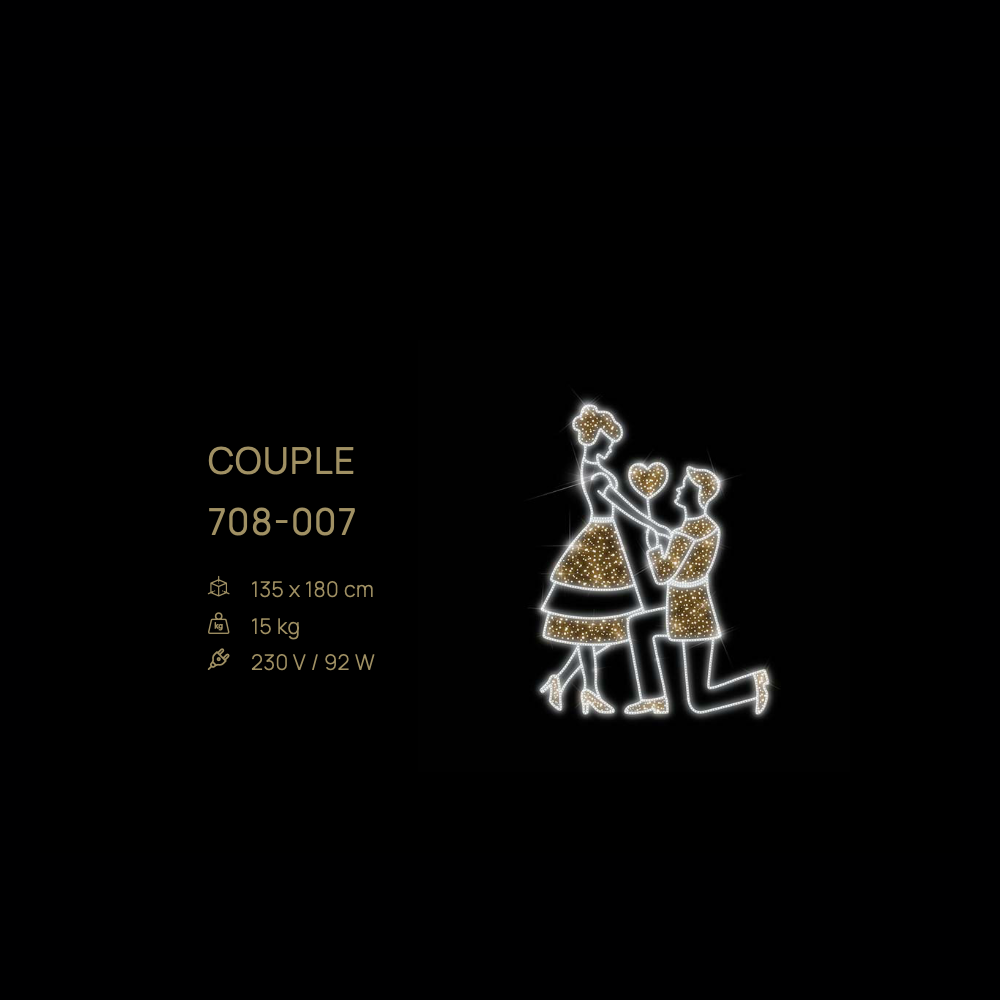 Couple (Proposal) — figură LED