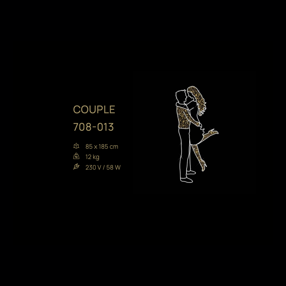 Couple (Lifting) — figură LED