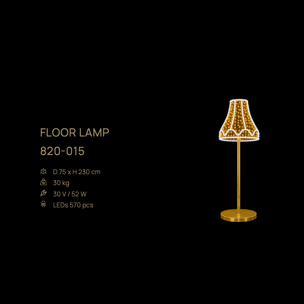 Floor Lamp — figură LED