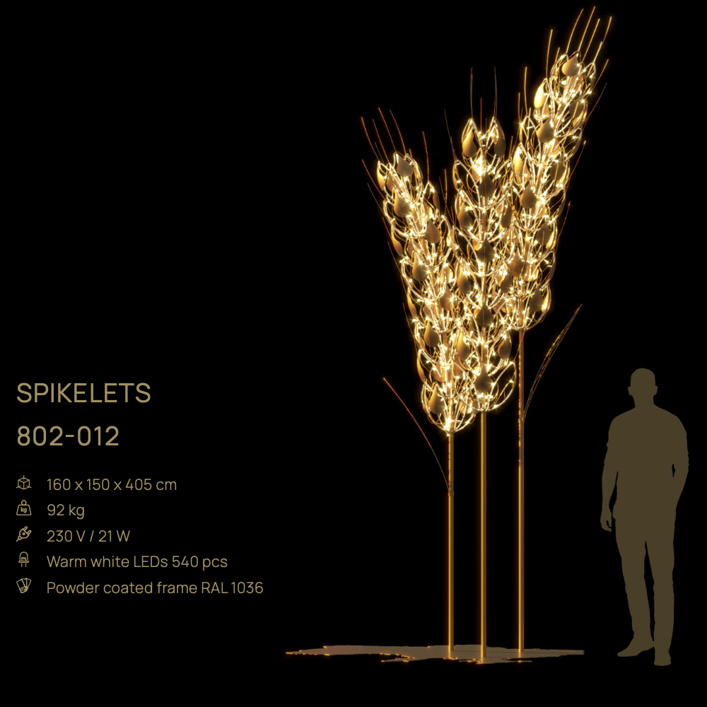 Spikelets — figură LED