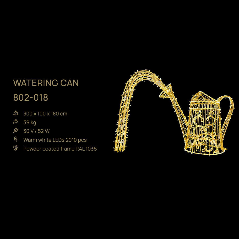 Watering Can — figură LED