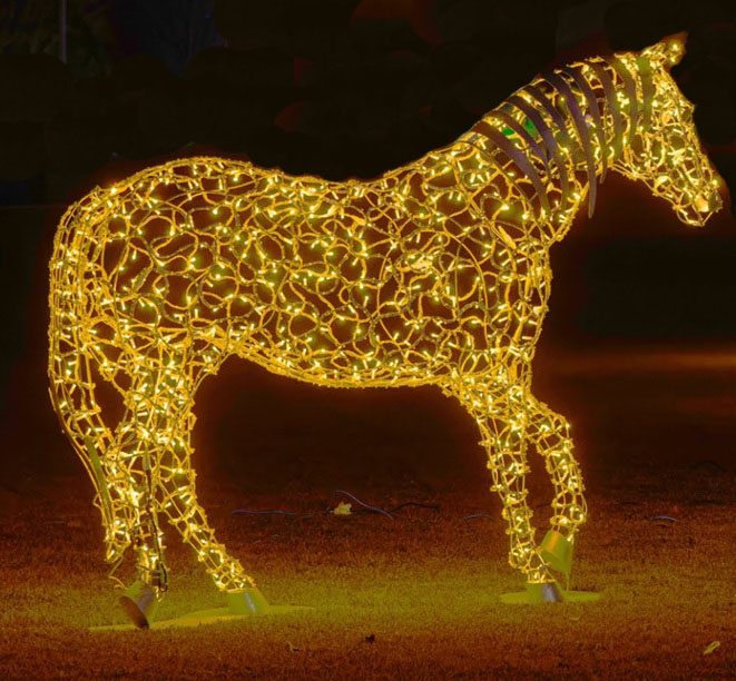 Figuri de animale LED — vedere 13