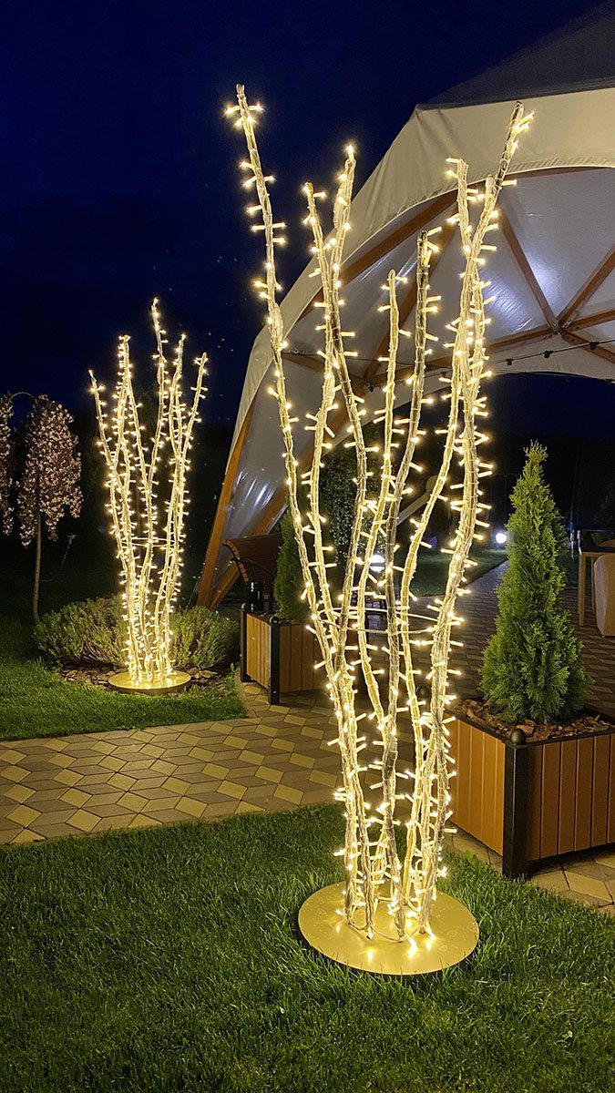 Construcții LED pentru parc — vedere 4