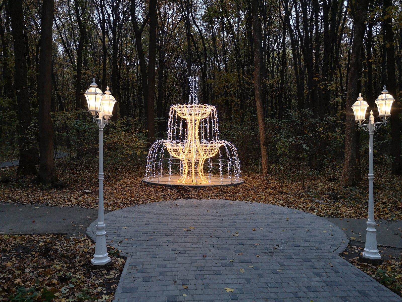 Construcții LED pentru parc — vedere 6