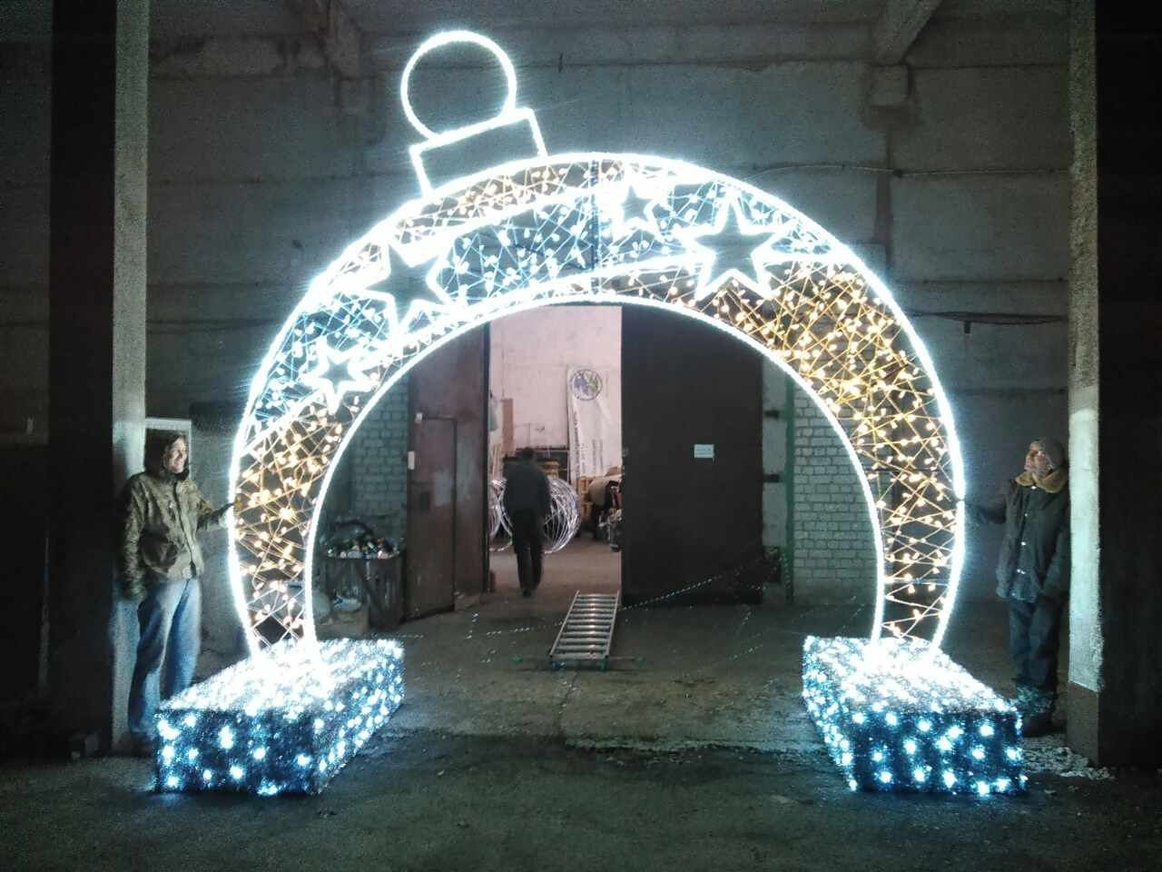 Construcții LED pentru parc — vedere 8