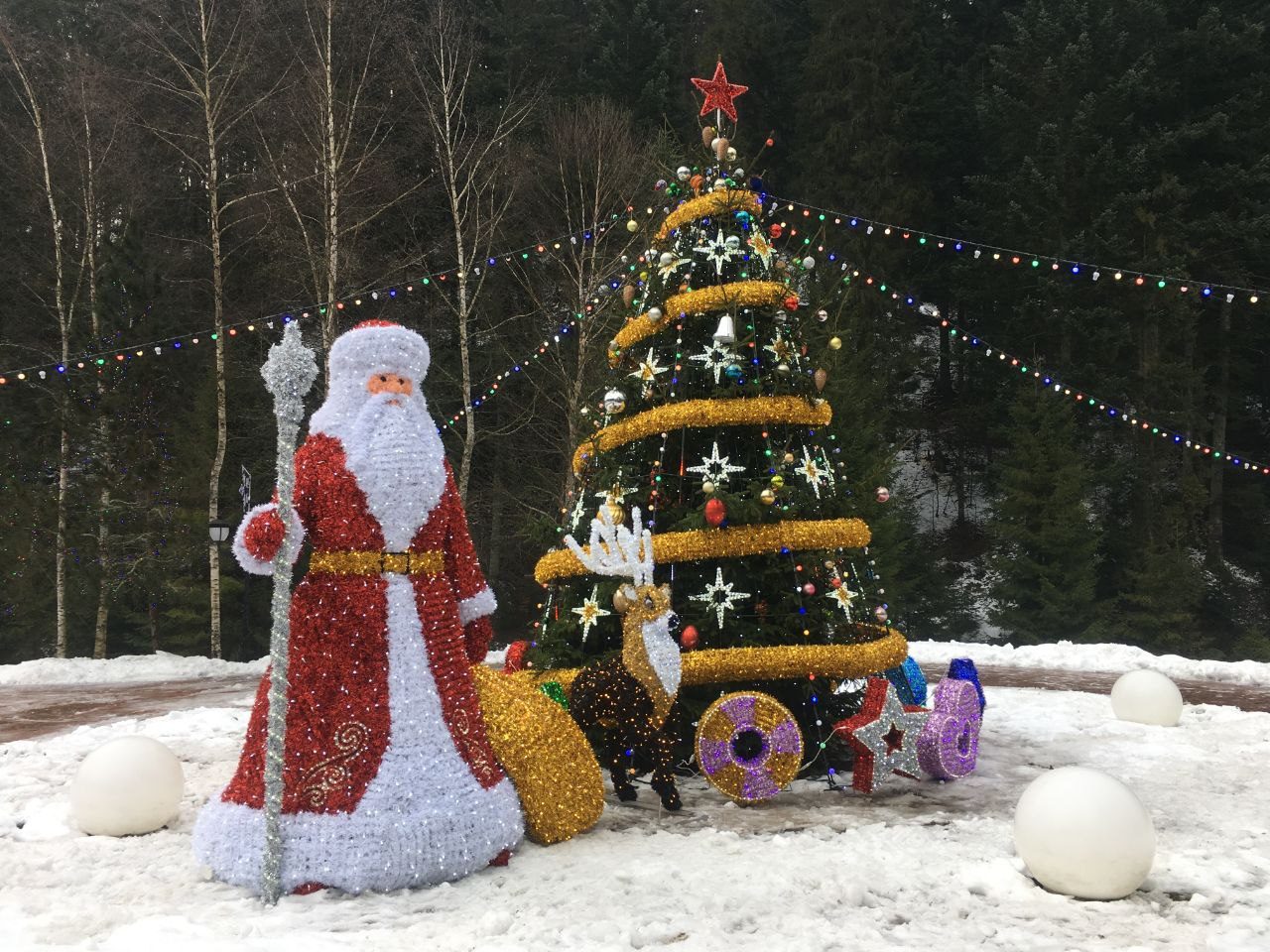 Construcții LED pentru parc — vedere 16