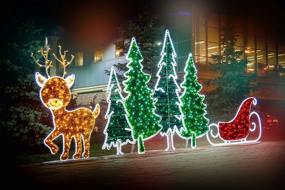 Construcții LED pentru parc — vedere 17
