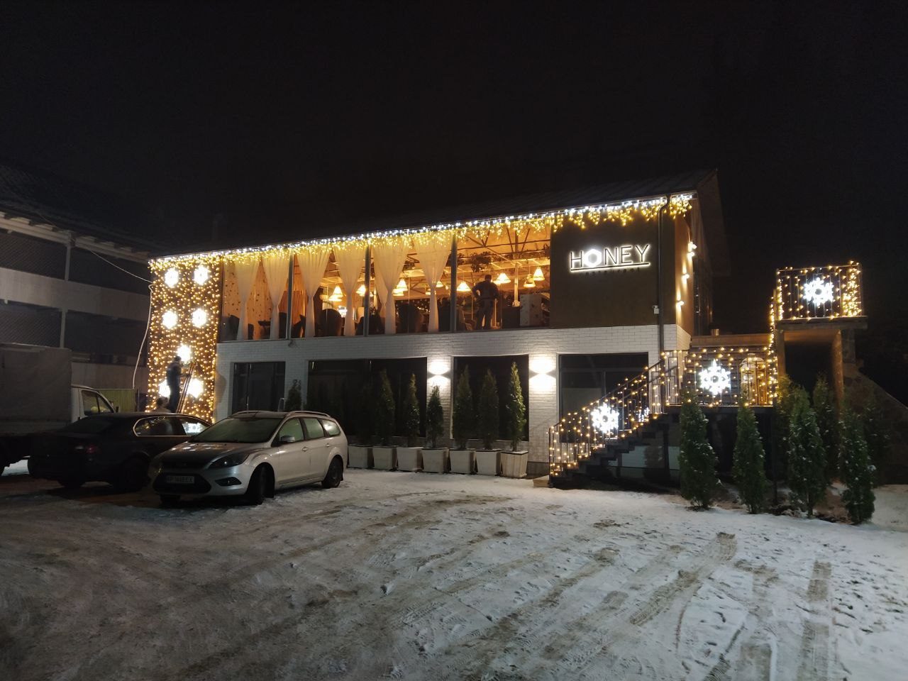 Iluminat restaurant — vedere 3